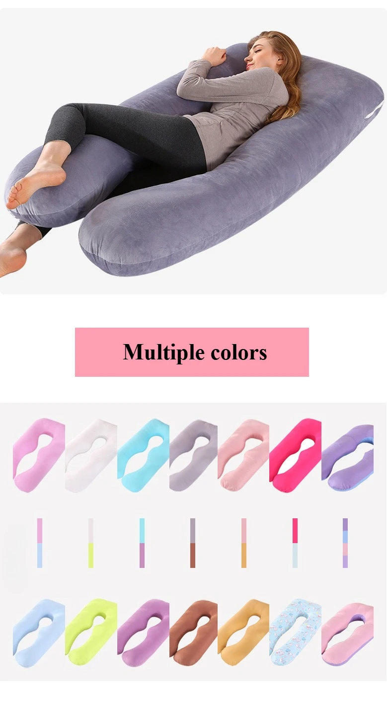 Cotton Pregnant Pillow U Shape Pillow for Pregnant Women Breastfeeding Cushion Maternity Sleeping Waist Pillow Pregnancy Cushion - Image 28