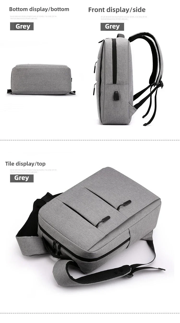 Support USB Charging Backpack Large Capacity Travelling Bag for Student Laptop Computer Case Women's Men's Business Backpack - Image 33