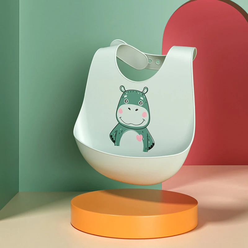 Silicone Baby Bib Waterproof Saliva Dripping Banana Bibs Cartoon Newborn Feeding Soft Aprons Baby Adjustable Burp Scarf - Image 19