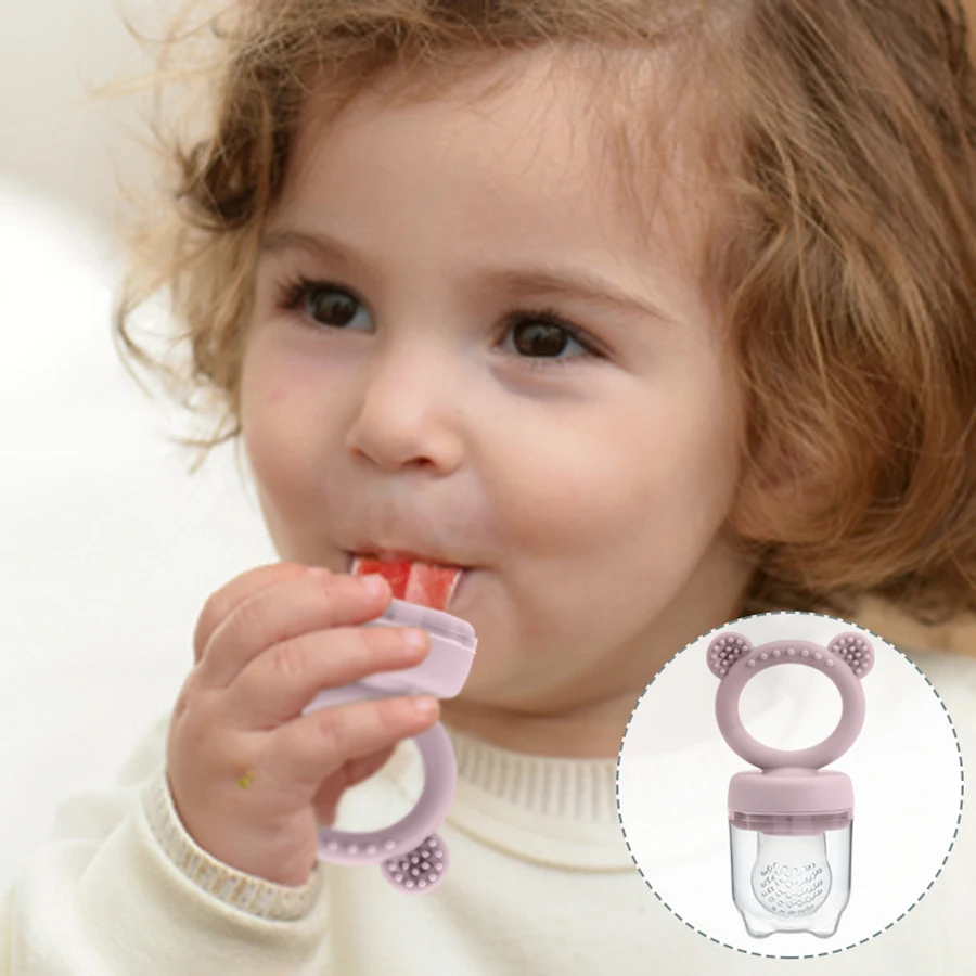 Baby Pacifier Fruit Feeder With Cover Silicone Newborn Nipple Fresh Fruit Food Vegetable Feeding Soother Baby Teether Toys - Image 20