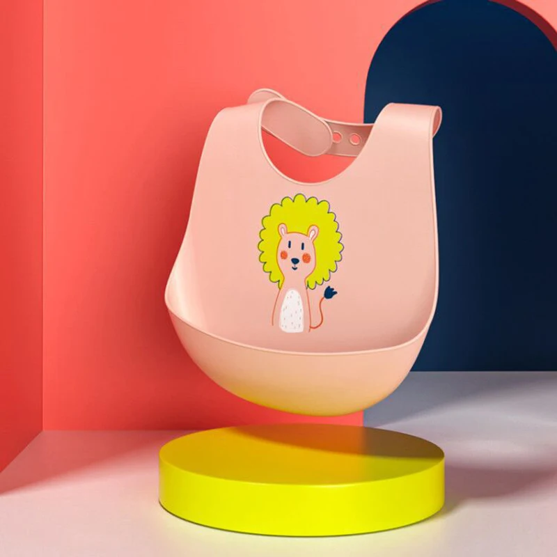 Silicone Baby Bib Waterproof Saliva Dripping Banana Bibs Cartoon Newborn Feeding Soft Aprons Baby Adjustable Burp Scarf - Image 16