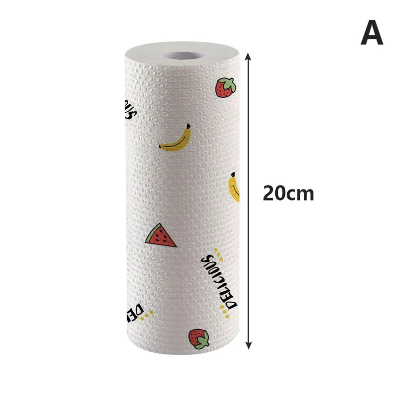 1 Roll Of Reusable Lazy Rags Bamboo Towels Wet And Dry For Kitchen Dishcloths Hand Towel Rolls Organic Dishwashing Cloth - Image 11