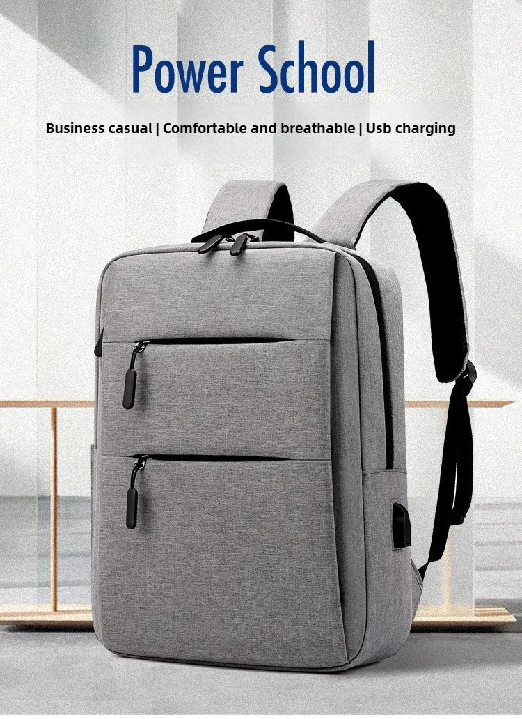 Support USB Charging Backpack Large Capacity Travelling Bag for Student Laptop Computer Case Women's Men's Business Backpack - Image 11