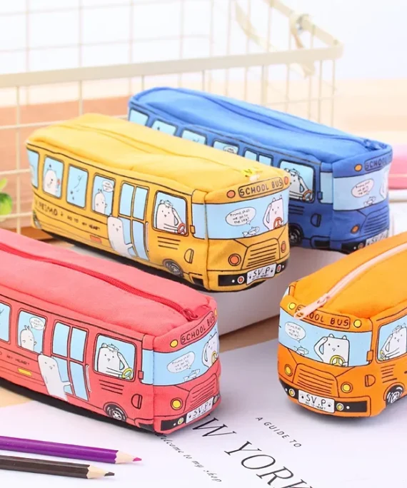 Pencil bag Creative large capacity pencil case cartoon  pencil case student pencil case stationery case school office supplies