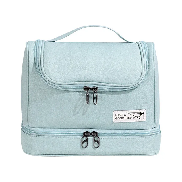 New Dry Wet Hanging Make Up Bag Oxford Travel Organizer Cosmetic Bags women's Necessaries Make Up Case Wash Toiletry Bag - Image 8