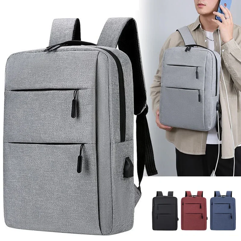 Support USB Charging Backpack Large Capacity Travelling Bag for Student Laptop Computer Case Women's Men's Business Backpack - Image 2