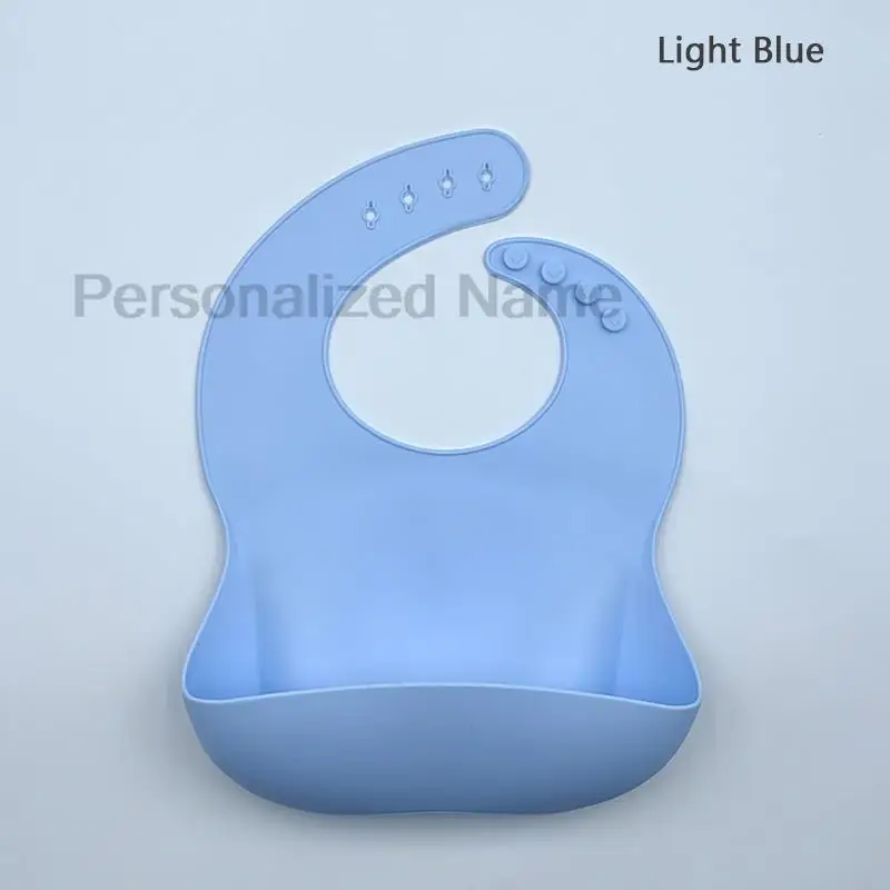Silicone Baby Bib for Babies & Toddlers Waterproof Silicone Bibs Soft With Food Catcher Pocket for Boys & Girls Free Custom Logo - Image 15