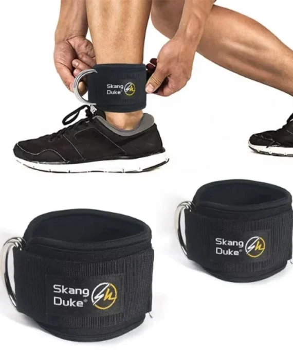Ankle Strap for Cable Machines and Resistance Bands, Work Out Cuff Attachment for Home & Gym, Glute Workouts - Kickbacks