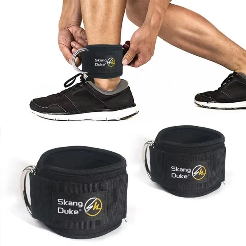 Ankle Strap for Cable Machines and Resistance Bands, Work Out Cuff Attachment for Home & Gym, Glute Workouts - Kickbacks
