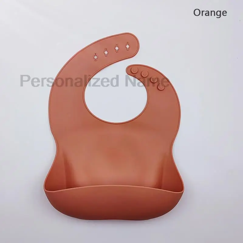 Silicone Baby Bib for Babies & Toddlers Waterproof Silicone Bibs Soft With Food Catcher Pocket for Boys & Girls Free Custom Logo - Image 11