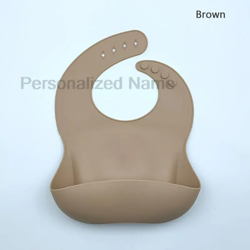 Silicone Baby Bib for Babies & Toddlers Waterproof Silicone Bibs Soft With Food Catcher Pocket for Boys & Girls Free Custom Logo - Image 10